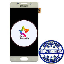 Дисплей сенсор для Samsung A310 Galaxy A3 2016 (Білий), GH97-18249A
