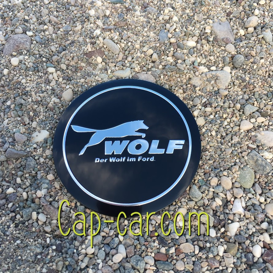 3D-наклейки для дисків з емблемою Ford wolf (Форд вольф) 65 мм. Ціна вказана за комплект наклейок із 4 штук.