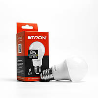 Лампа "Etron Light Power" LED 1-ELP-010  A55 8Вт 4200K Е27(10)