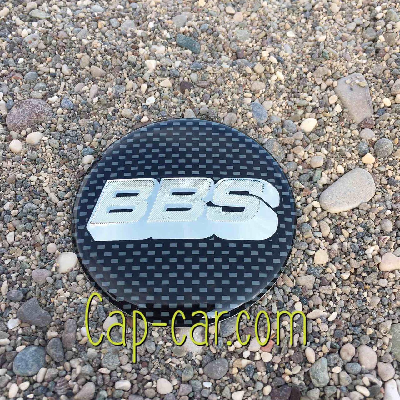3D-наклейка для дисків BBS (ВВS) 65 мм. Ціна вказана за комплект наклейок із 4 штук., фото 1