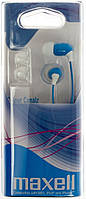 Навушники вакуумні Maxell color canalz blue №303442