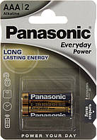 Батарейки Panasonic Everyday Power LR-03/блістер 2шт (12)(60)