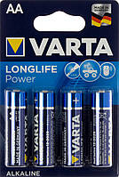 Батарейки Varta high energy/longlife power LR-06/блістер 4шт (20)(100)