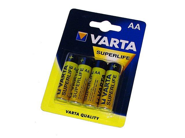 Батарейки Varta Superlife/Super Heavy Duty R-06/блістер 4шт (12)(60)