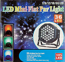 Проектор LED mini PAR, 18 led, RGB(20)