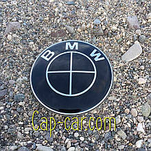 3D-наклейки для дисків з емблемою BMW (БМВ) 65 мм. Ціна вказана за комплект наклейок із 4 штук.