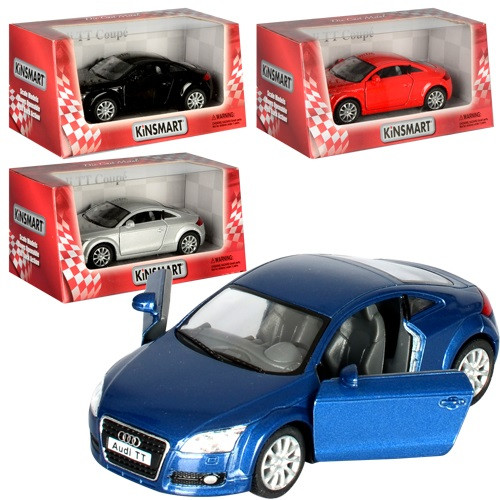 Машина метал. "Kinsmart" Audi TT Coupe 2008,в кор-ці,16х8х7,5см №KT-5335-W(24)(96)