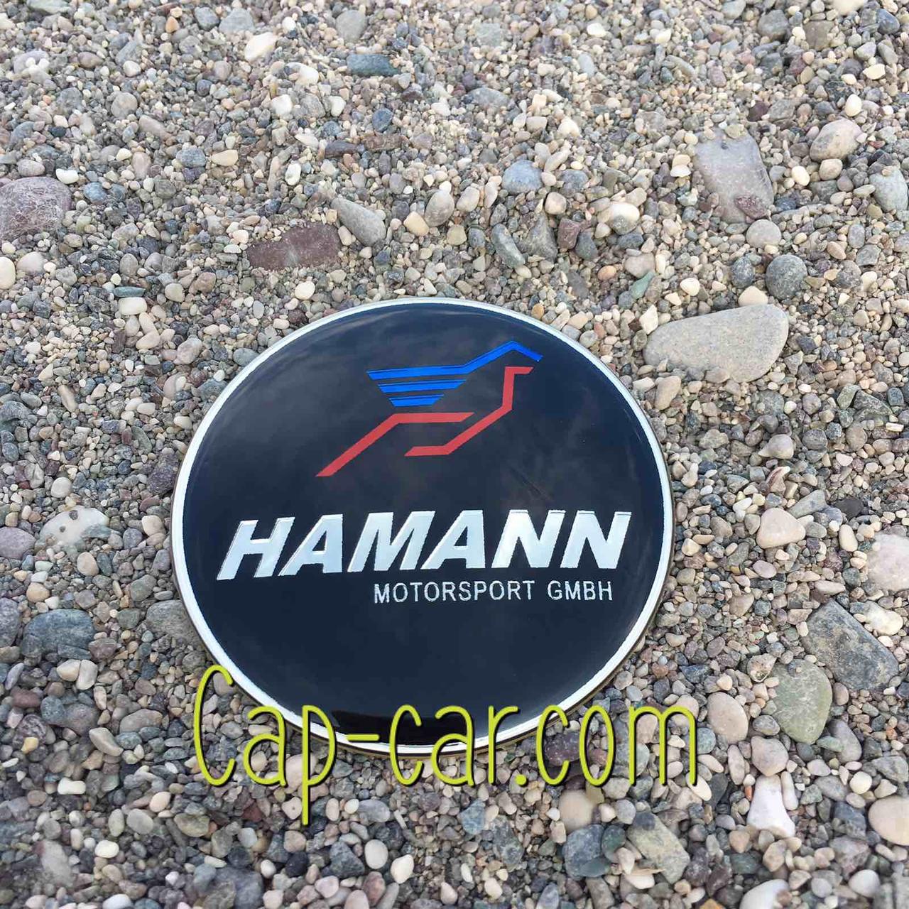 3D наклейка для дисків BMW Hamann. 65мм ( Бмв Хаман)