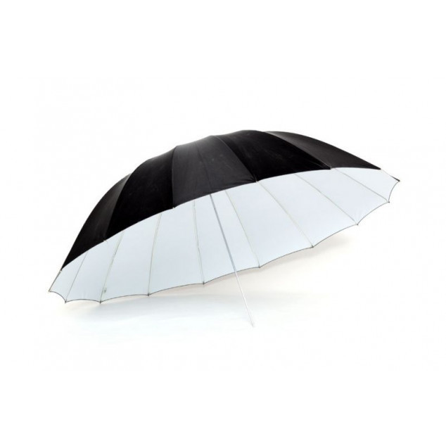 Фотозонт Visico AU170-C (180 см) White/Black параболічний на відбиття, білий