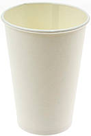 Стакан паперовий 340мл біл.(50)(1250)