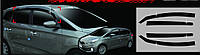 Дефлекторы окон (ветровики) Kia Carens 2 2013-, Autoclover