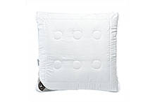 Подушка холлофайбер 70x70 середньої жорсткості з внутрішньою подушкою на блискавці Air Dream Exclusive IDEIA