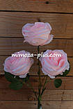 Штучні квіти — Троянда гілка, 65 см, фото 3