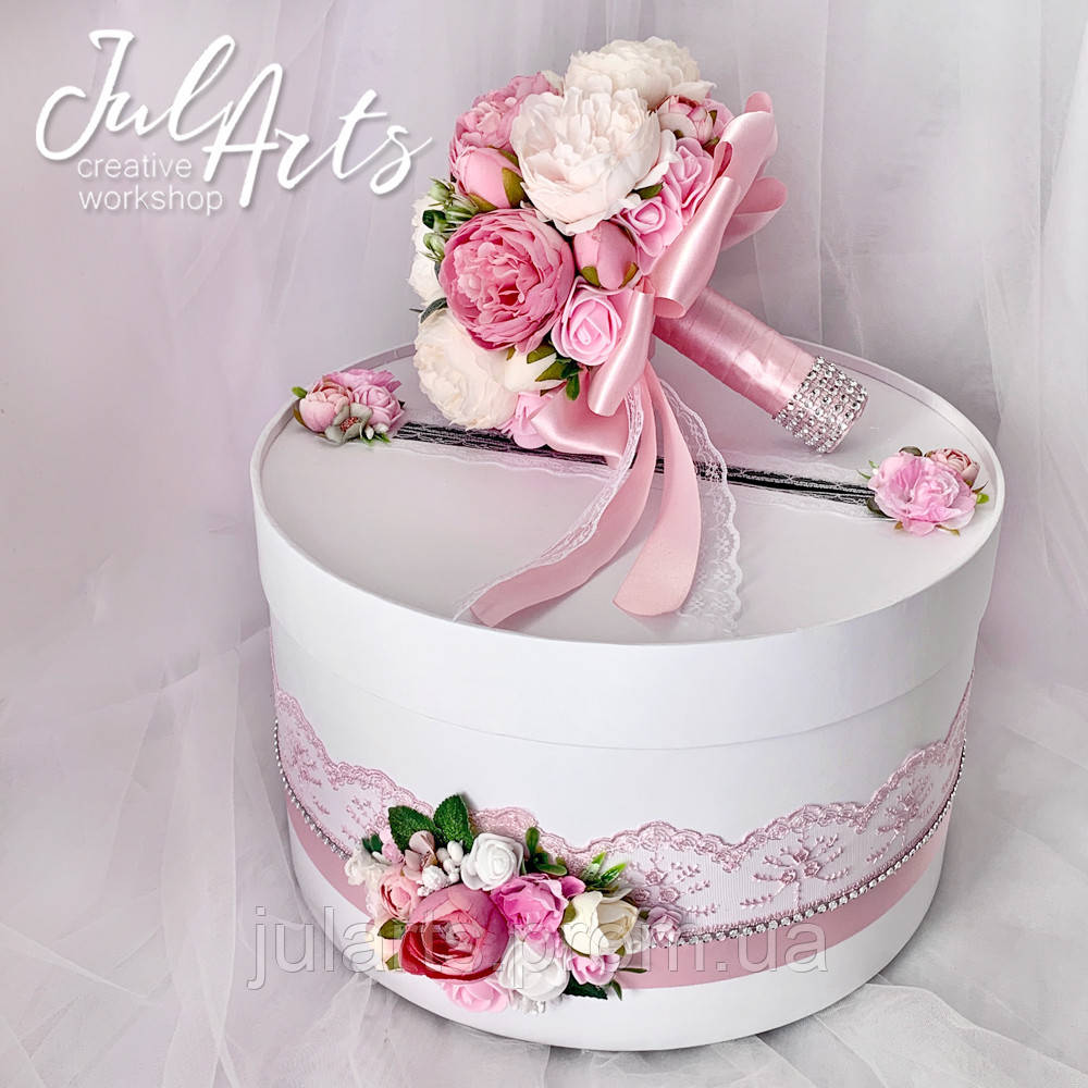 Нежно розовый набор свадебных аксессуаров под заказ - фото 6 - id-p1155402643