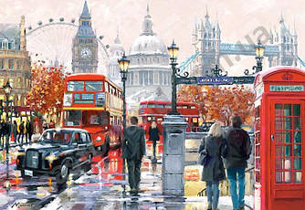 Пазли Castorland 1000 елементів, 68х47 см, Колаж, Лондон (міста)