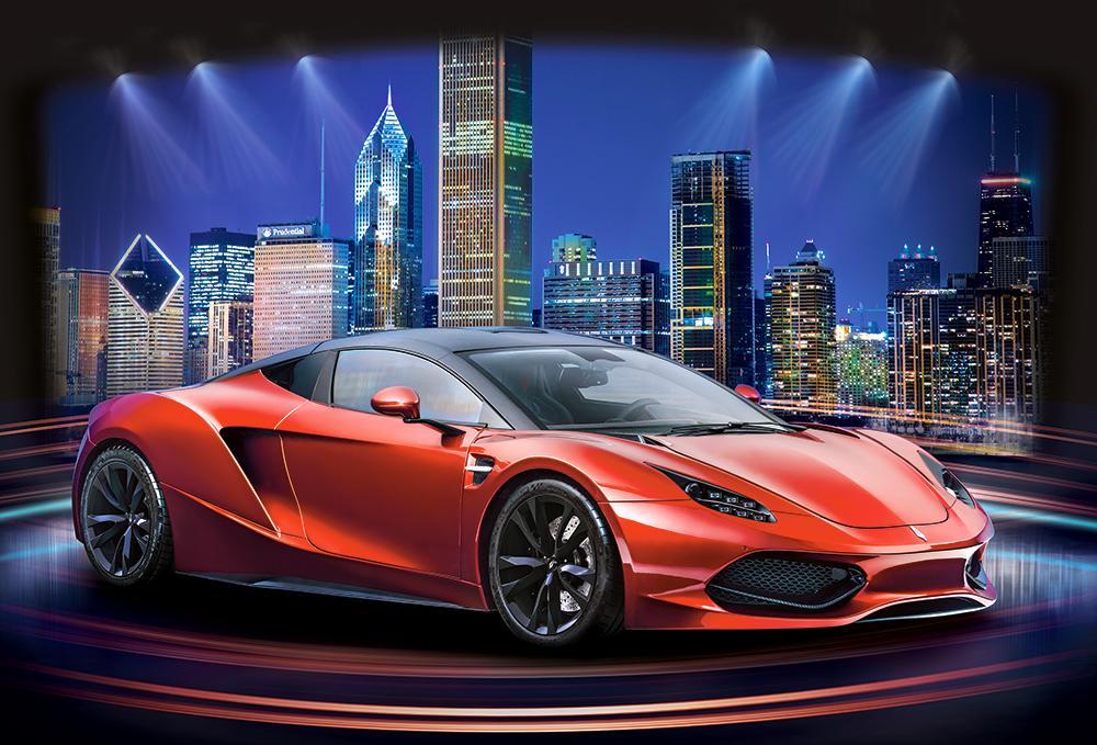 Пазли Castorland 1000 елементів, 68х47 см, в коробці, Автомобіль ARRINERA HUSSARYA 33 (машина)