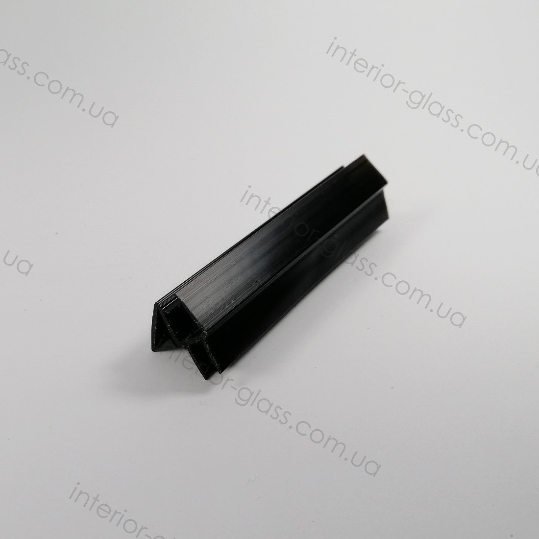 Ущільнювач для душових кабін HDL-206 BLK 8 мм чорний