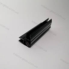 Магнітний ущільнювач 90 град. HDL-210 BLK  8 мм чорний