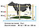Електропастух Corral NA100 комплект для корів на периметр 1000 м (в одну лінію), фото 5