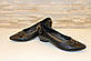 Туфлі жіночі чорні натуральна шкіра Т138, фото 4