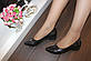 Туфлі жіночі чорні натуральна шкіра Т138, фото 8
