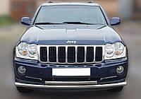 Защита переднего бампера (ус двойной) Jeep Grand Cherokee 2005-2010