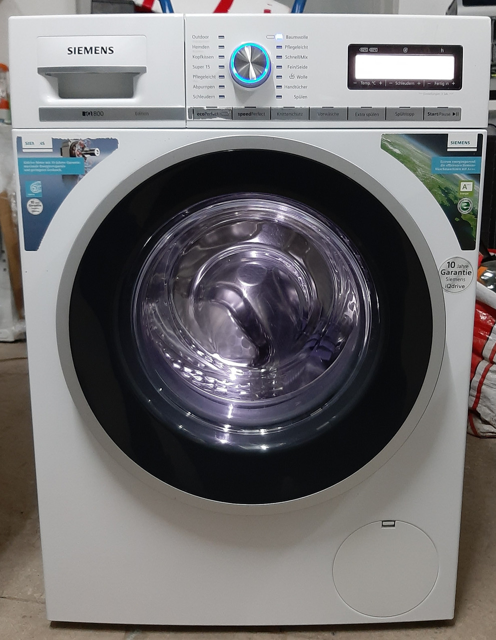 Стиральная машина б/у Сименс Siemens WM14Y54D IQ800 8кг А+++ инвертор ...