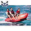 Водний атракціон Chaser Towable 3P тримісний буксируємий накачаний 299х120х63 см неопренові сидіння надувна плюшка 230320002, фото 2