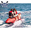 Водний атракціон Chaser Towable 3P тримісний буксируємий накачаний 299х120х63 см неопренові сидіння надувна плюшка 230320002, фото 3