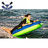 Водний атракціон надувна плюшка Breeze Towable 1P одномісний буксирувальний накачаний 134х37 см неопренові ручки 4 шт, фото 6