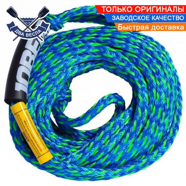 Фал для водних атракціонів Towrope 4P Blue 16,8 м, 1882 кг / 4150 кг до 4-х осіб фал для буксирування плюшки 211920002 Jobe