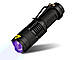 Ультрафіолетовий ліхтарик Blacklight з функцією зуму світлодіодний, фото 7