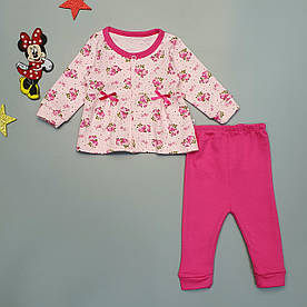 Костюм "Троянди" для дівчинки. 3 міс