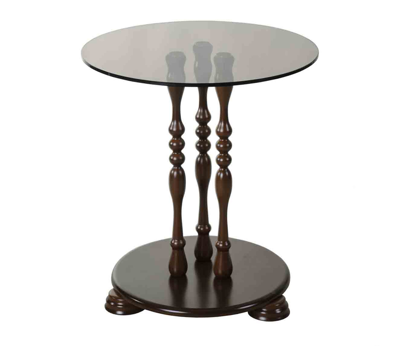 Журнальний білий столик зі скла у вітальню ДС-1 Каприз Антонік, фото 1