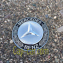 3D наклейки для дисків Mercedes (Мерседес) 65мм. Ціна вказана за комплект наклейок з 4-х штук.