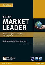 Підручник Market Leader (3rd Edition) Elementary Course Book + DVD-ROM and MyEnglishLab