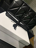 Жіноча сумка Yves Saint Laurent Ів Сен Лоран чорна, брендові сумки, жіночі сумки, модні сумки, фото 5