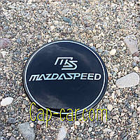 3D-наклейки для дисків з емблемою Mazda speed (Мадора спид) 65 мм. Ціна вказана за комплект наклейок із 4 штук.