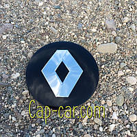 3D-наклейки для дисків з емблемою Renault (Рено) 65 мм. Ціна вказана за комплект наклейок із 4 штук.