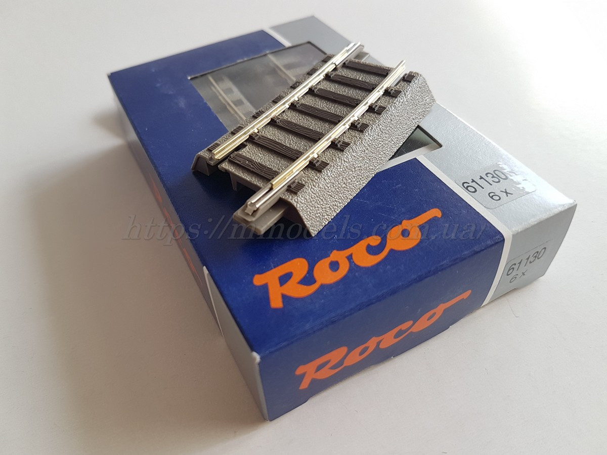 Рельсовий матеріал Roco Geoline 61130-Коменсаційний радіусний рейка R3, 434.5 mm, 7,5 °,масштаба 1:87,H0