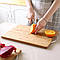 Дошка кухонна обробна бамбукова 26х36 см, фото 5