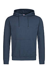 Чоловіча кофта з капюшоном темно-синя, кенгуру Stedman — NAVСТ4100