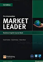 Підручник Market Leader (3rd Edition) Pre-Intermediate Course Book + DVD-ROM