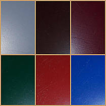 Металочерепиця Антиб 0,45 мм RAL 8017 коричнева, фото 4