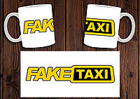 Чашка "Fake Taxi" / Кружка Фейк Такси №1