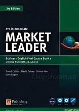 Market Leader 3rd Edition Pre-Intermediate Flexi Course Book 1 Pack / Підручник + зошит