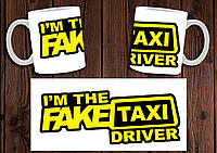 Чашка "Fake Taxi" / Кружка Фейк Такси №4