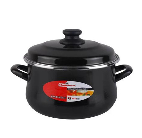 Каструля Vitrinor Black 20см з кришкою 2,5 л