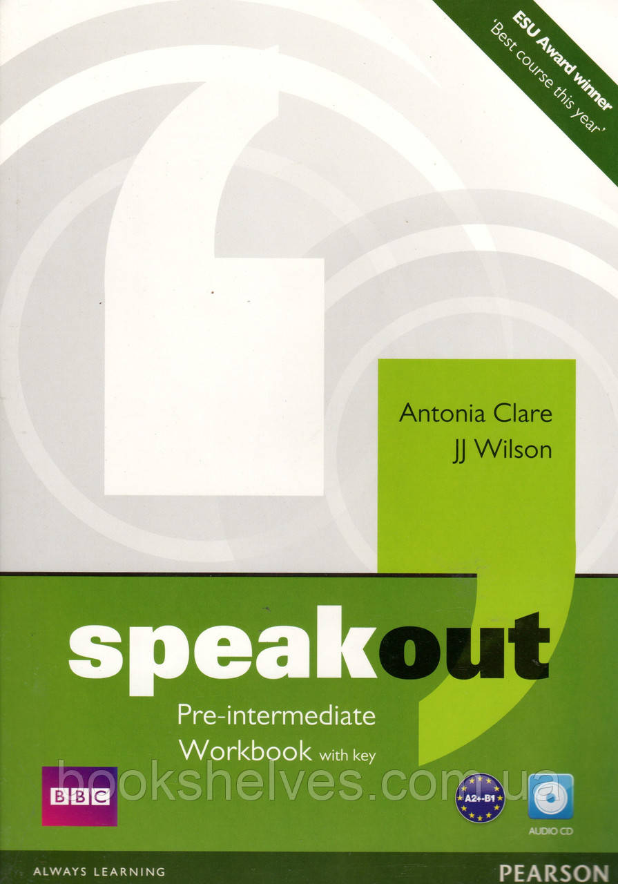 Робочий зошит Speak Out Pre-Intermediate Workbook +CD -key