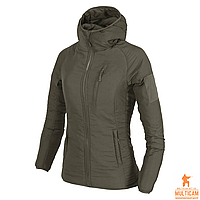 Куртка жіноча утеплена Helikon-Tex® WOMENS WOLFHOUND Hoodie Jacket® - Taiga Green